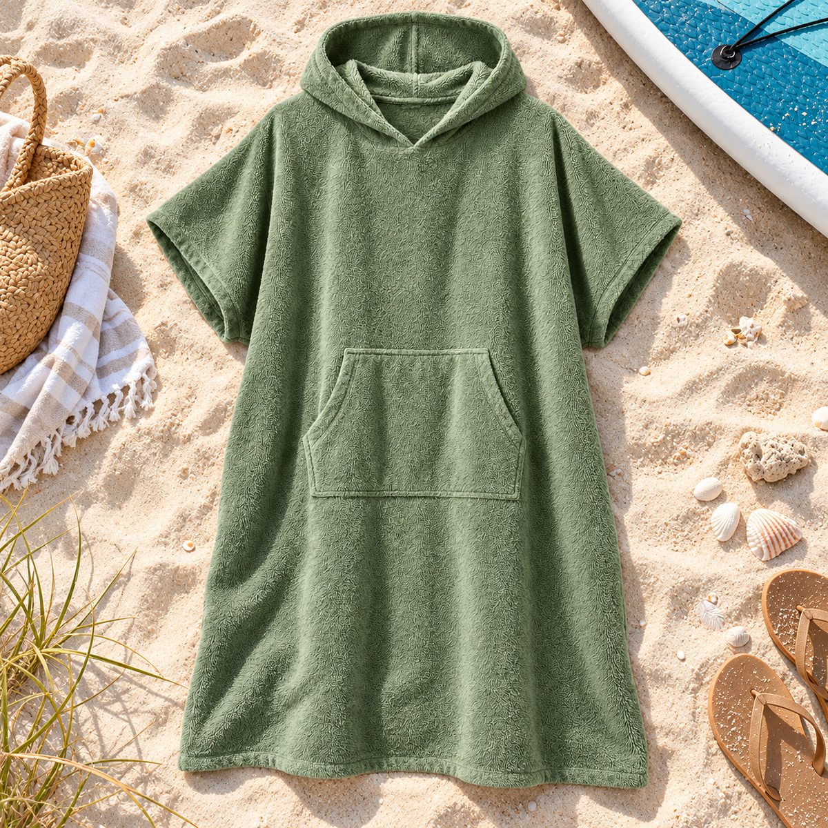 Surf- und Umziehponcho