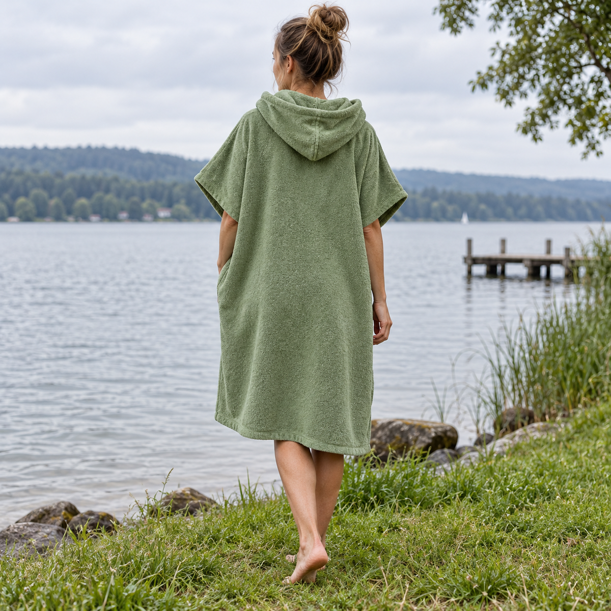 Surf- und Umziehponcho